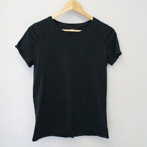 GAP Vintage Wash Cotton T-Shirt Black Small EUC